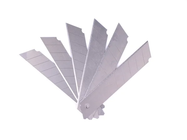 Messermesser für Papier auf weißem Hintergrund — Stockfoto