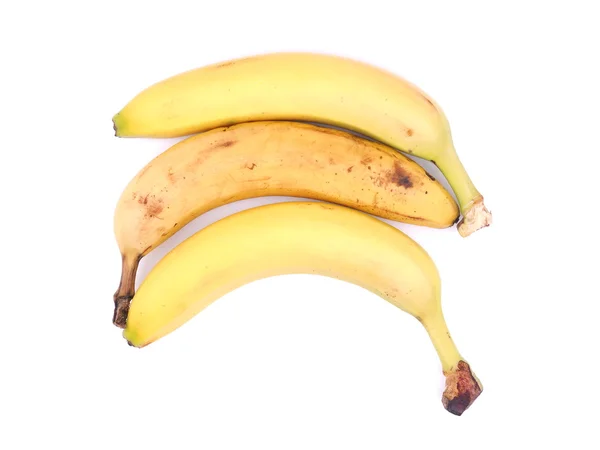 Banane su sfondo bianco — Foto Stock