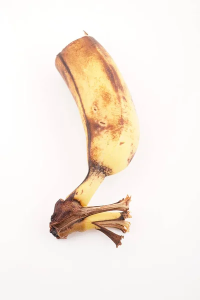 Yellow Bananas White Background — Stock Photo, Image