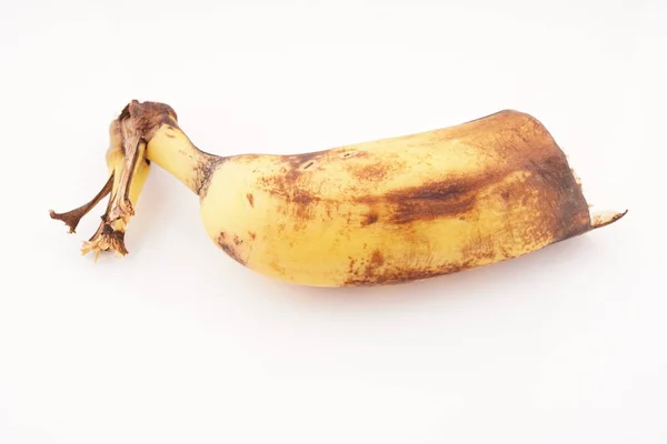 Yellow Bananas White Background — Stock Photo, Image