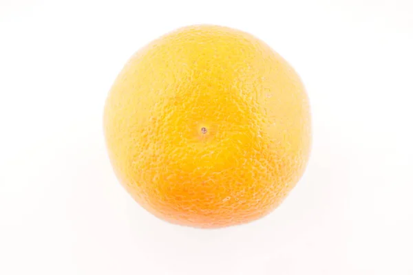 Frutta Arancione Sfondo Bianco — Foto Stock
