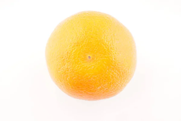 Oranje Fruit Witte Achtergrond — Stockfoto