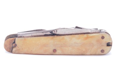 Beyaz arka plan üzerinde izole çakı