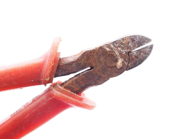 Pliers on white background — Stock Photo, Image