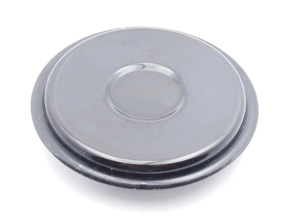 Lid from the pan on a white background — Stock Photo, Image