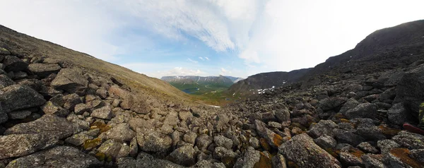 Nyári hegyek. Panoráma — Stock Fotó