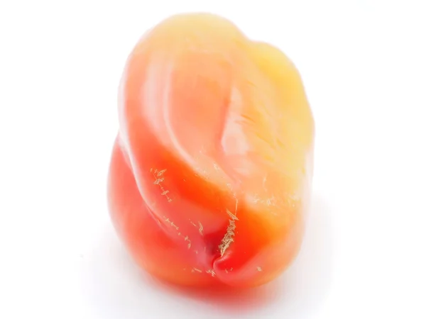 Orange pepper on white background — Stock Photo, Image