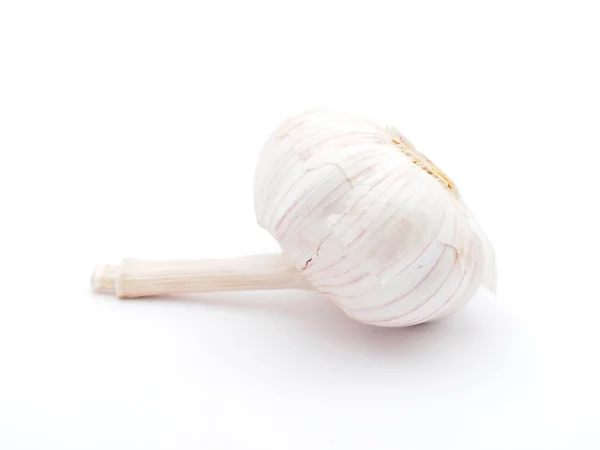 Garlic on a white background — Stock Photo, Image