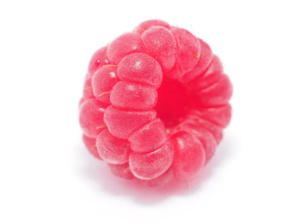 Raspberries on a white background — Stock Photo, Image