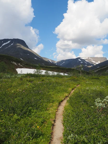 Route dans les montagnes — Photo