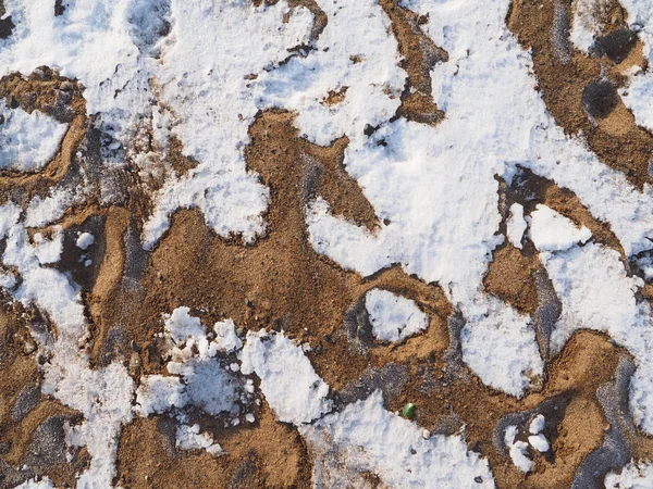 Снег и песок. фон — стоковое фото