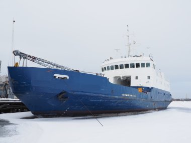 Rıhtımda eski gemiler