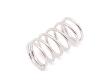 Beyaz bir arka plan bahar