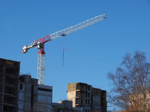 Grúa de construcción — Foto de Stock