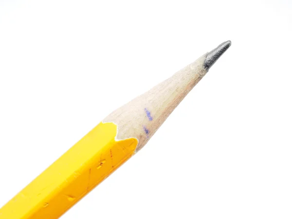 Crayon sur fond blanc — Photo
