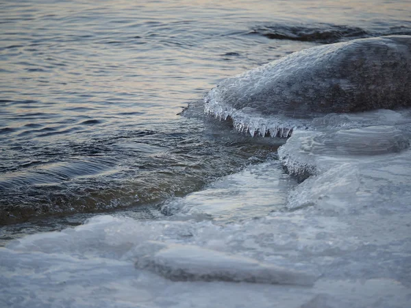 Lód Jeziorze — Zdjęcie stockowe