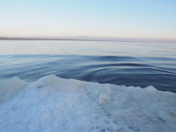 湖の氷 — ストック写真