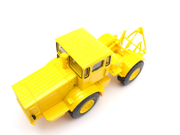 toy grader on a white background