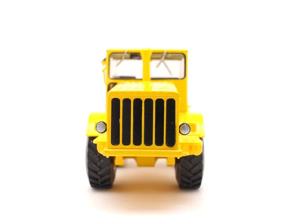 Toy grader on a white background — Stock Photo, Image