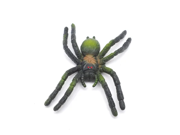 Pavouk Hračky Bílém Pozadí — Stock fotografie