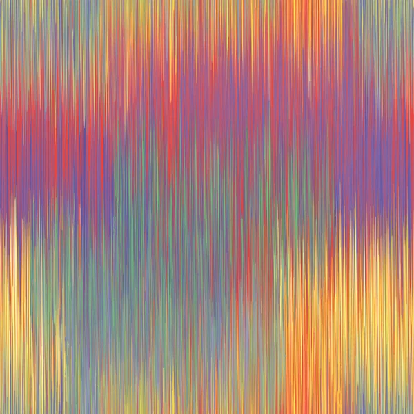 Grunge gestreepte naadloze patroon in de kleuren blauw, rood, groen en geel — Stockvector