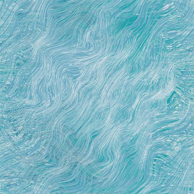 Soyut çapraz ile Seamless Modeli kroki dalgalar deniz