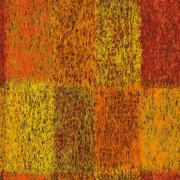 Tissu sans couture motif vertical géométrique avec des éléments rectangulaires tissés colorés — Image vectorielle