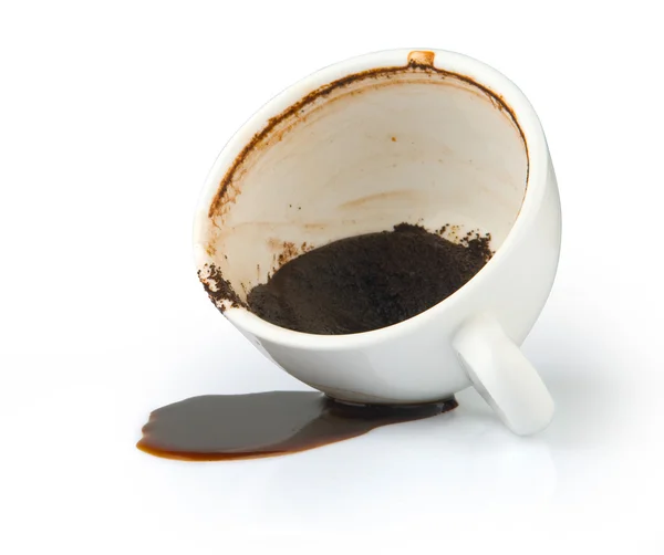 Spilled coffee — Stock Photo, Image