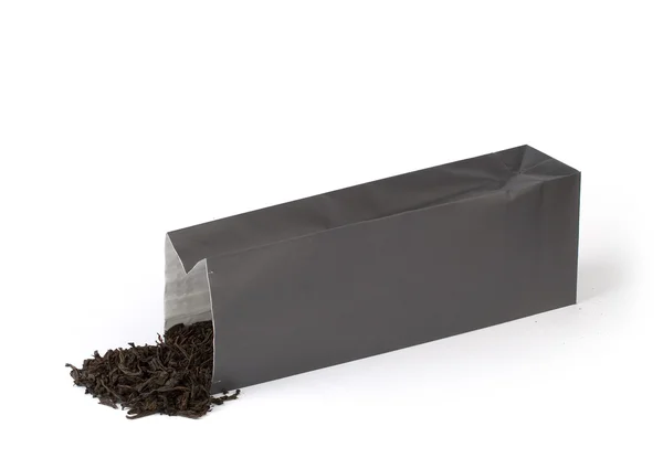 Package with tea — Stock Photo, Image