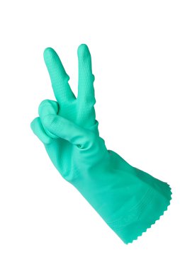 Lastik tarım eldivenler