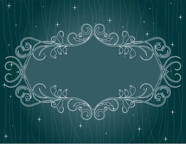 Christmas background with snowflakes — Stock Vector