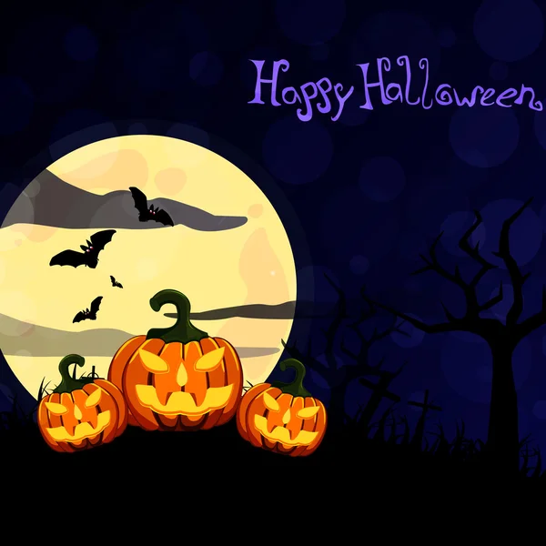 Joyeux Halloween — Image vectorielle