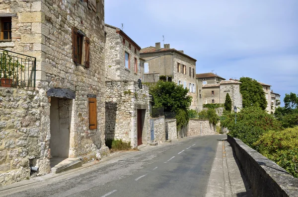 Pueblo Castelnau de Montmiral en Francia — Foto de Stock