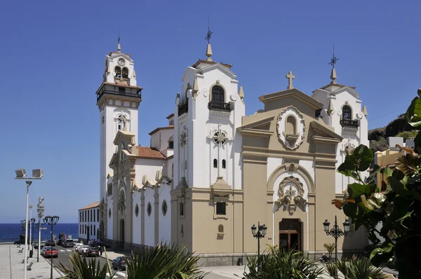 坎德拉里亚在特内里费岛的著名大教堂 — 图库照片