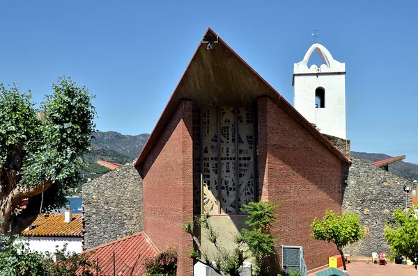 Церковь Эль-Порт-де-ла-Сельва — стоковое фото