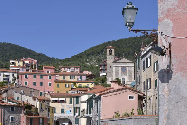 Pueblo de Tellaro en Italia — Foto de Stock