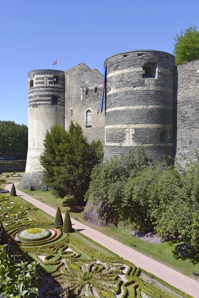 Castle of Angers in France — Stock Photo, Image