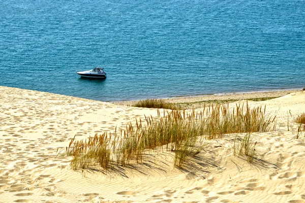 Fransa Nın Güneybatısındaki Gironde Bölümü Arcachon Körfezi Bölgesinde Teste Buch — Stok fotoğraf