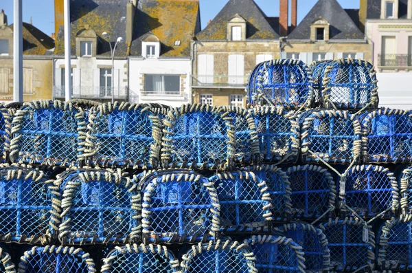 Lobster pot op Le Croisic in Frankrijk — Stockfoto