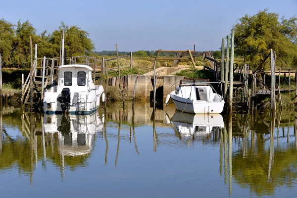 Port of  Audenge in France — Stock Photo, Image