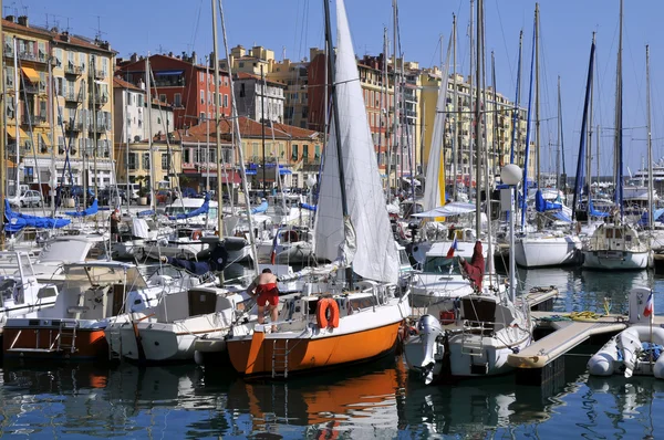 Port of Nice in France — Stock Photo, Image