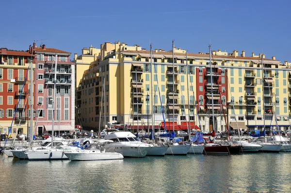 Porto di Nizza in Francia — Foto Stock