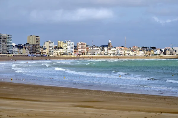 Beache of Les Sables Olonne in France — Stock Photo, Image