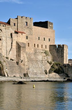 Royal castle Collioure Fransa