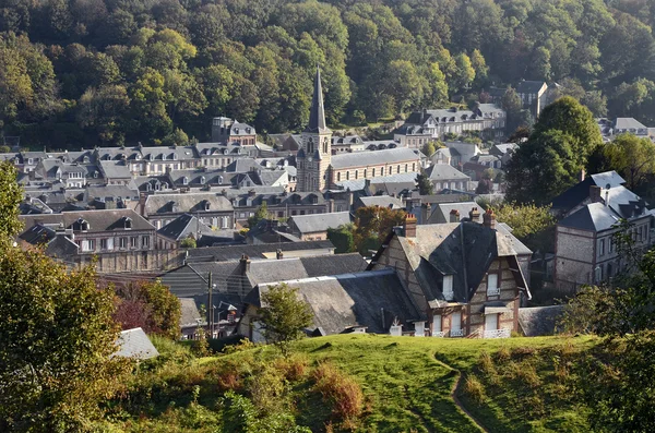 Byn av Yport i Frankrike — Stockfoto