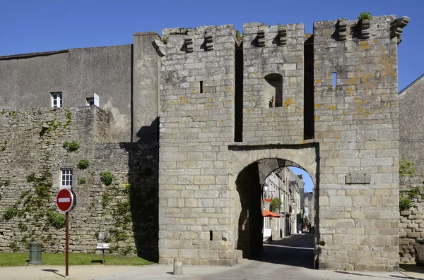 Wall castle of Guérande in France — ストック写真
