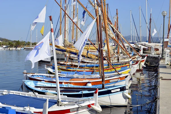 Port of Sanary-sur-Mer in France — Stock Photo, Image