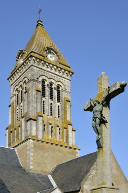 Noirmoutier kilise tr Ile Fransa