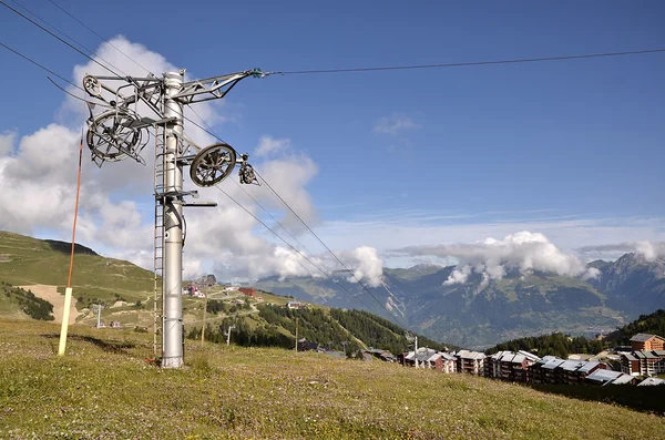 La Plagne en los Alpes franceses —  Fotos de Stock