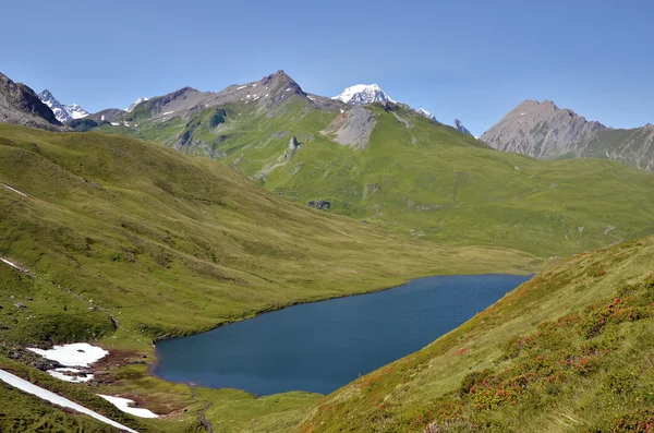 Lake van Longet in Italië — Stockfoto